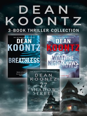 cover image of Dean Koontz 3-Book Thriller Collection